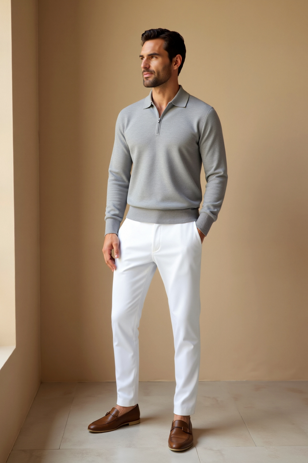 Zoyri | Long Sleeve Polo