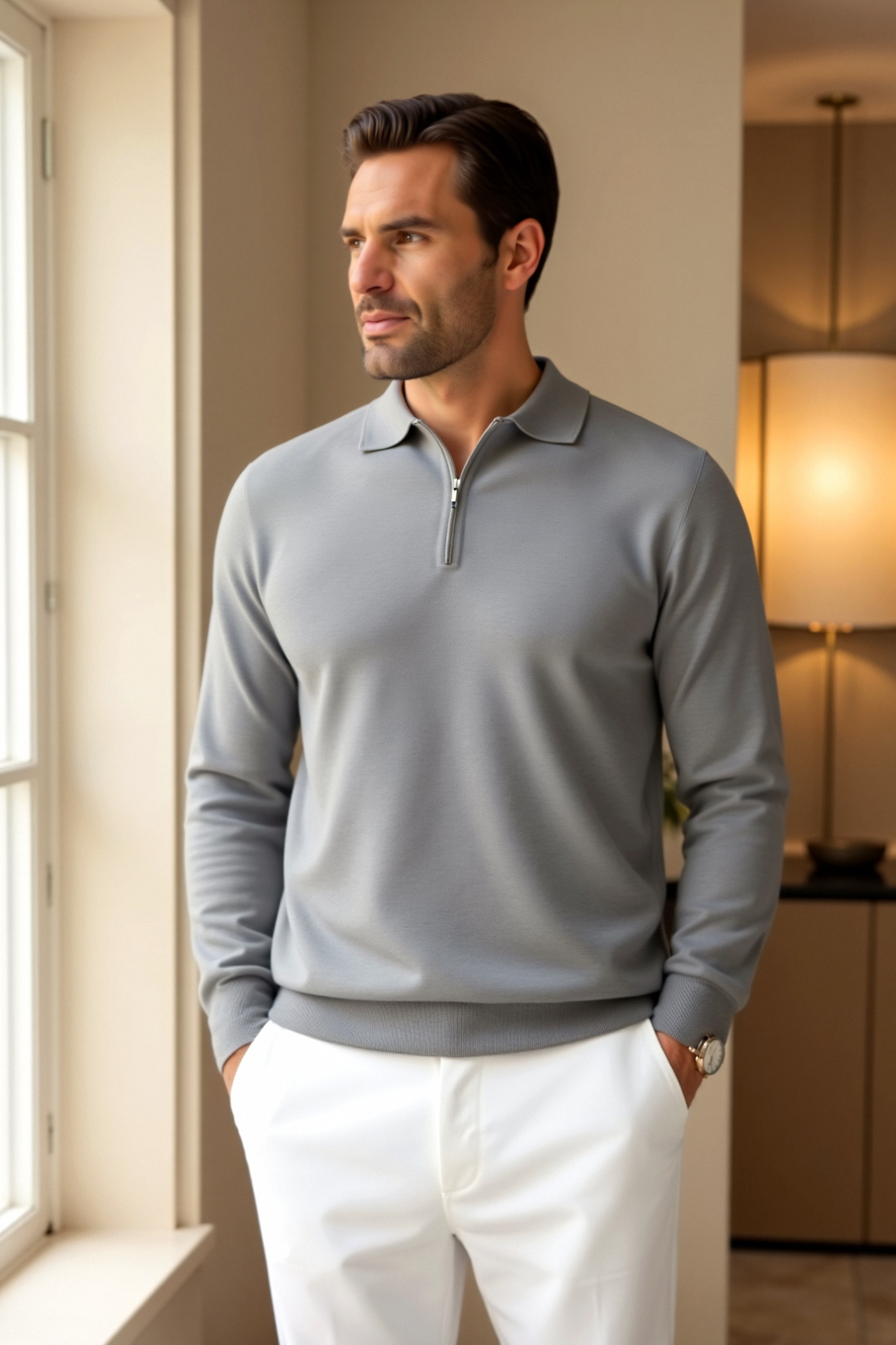 Zoyri | Long Sleeve Polo