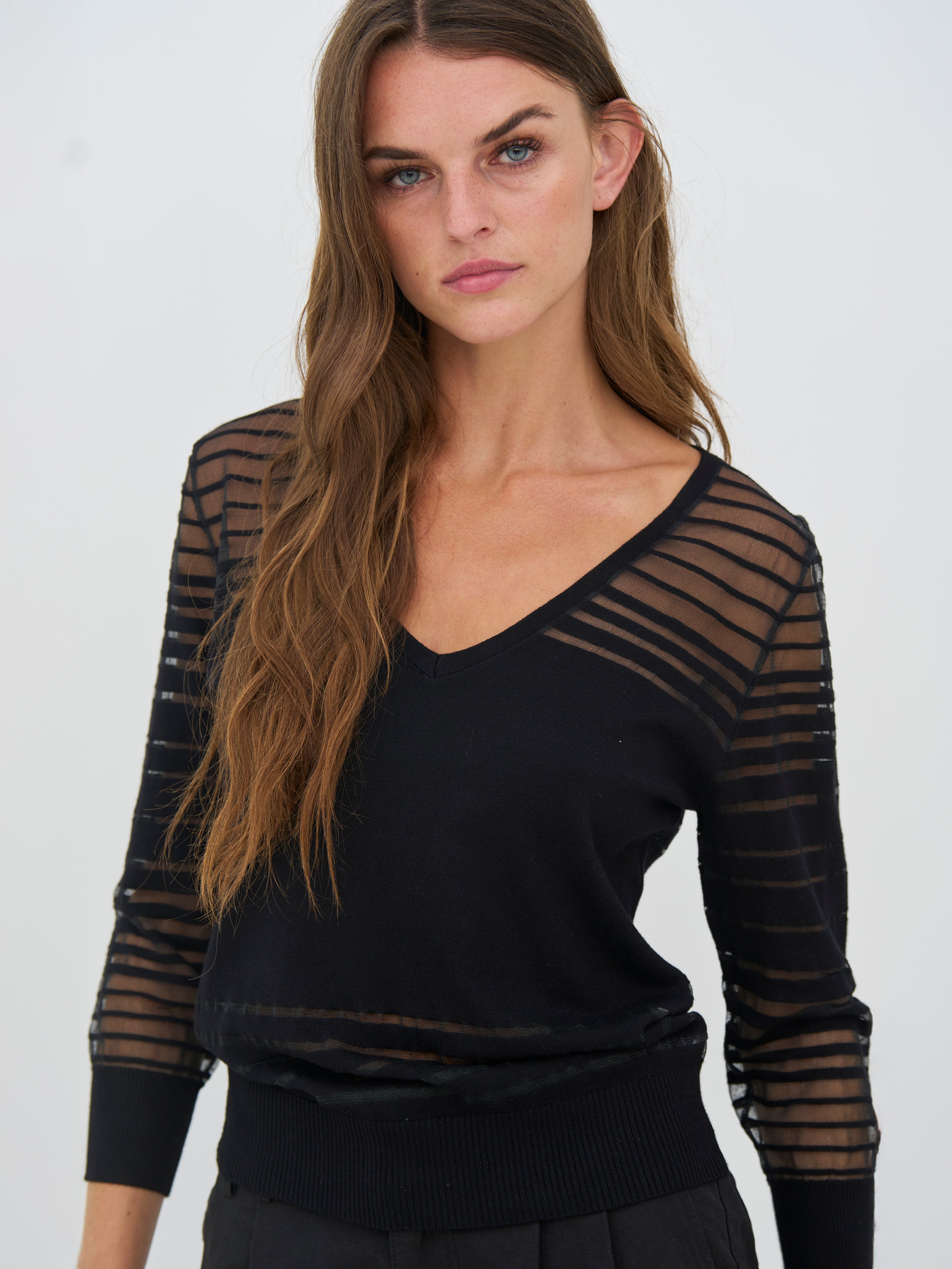 Zoyri | Trendy Women's Blouse with Sheer Details