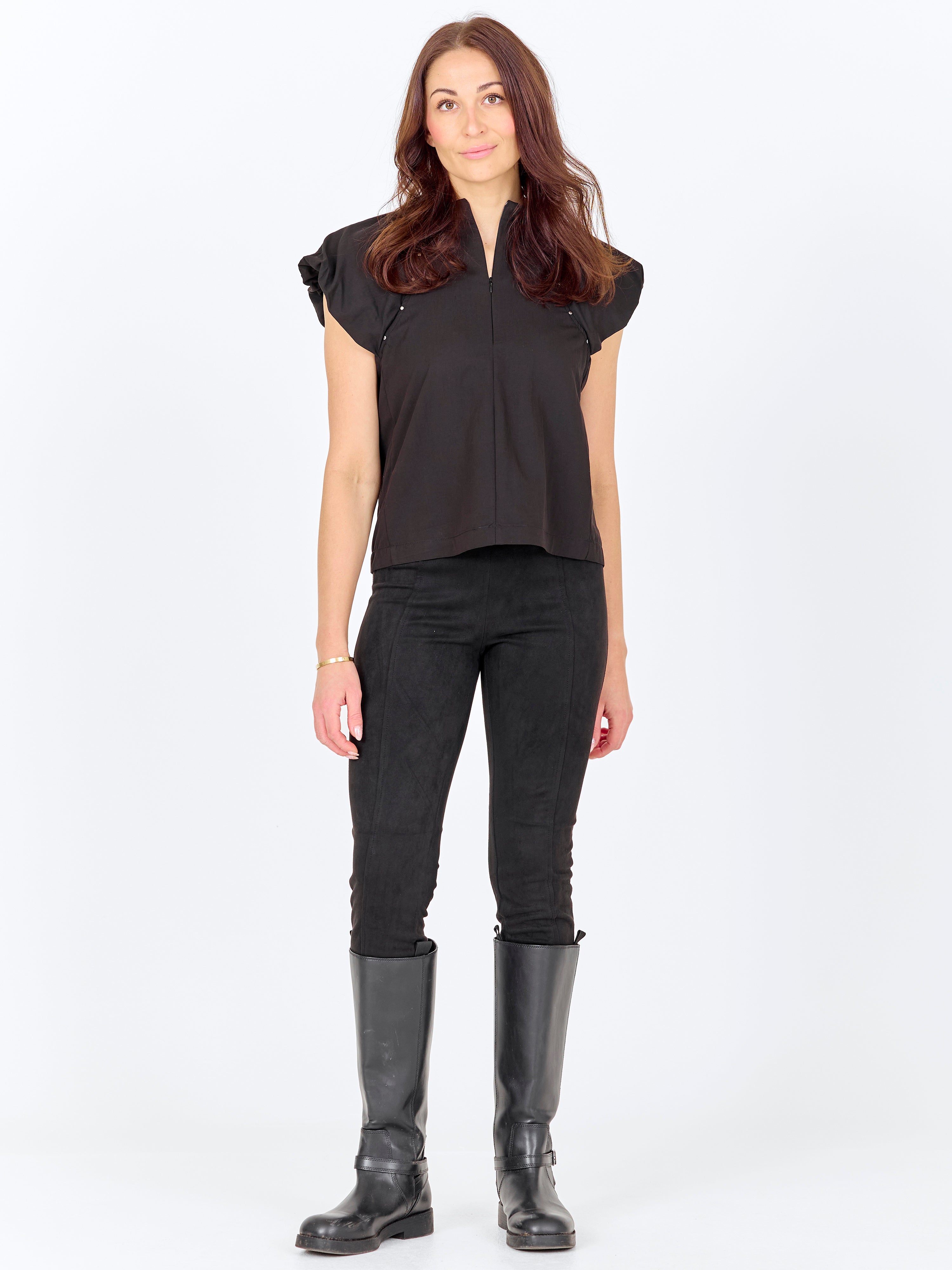 Zoyri | Modern Blouse - Black