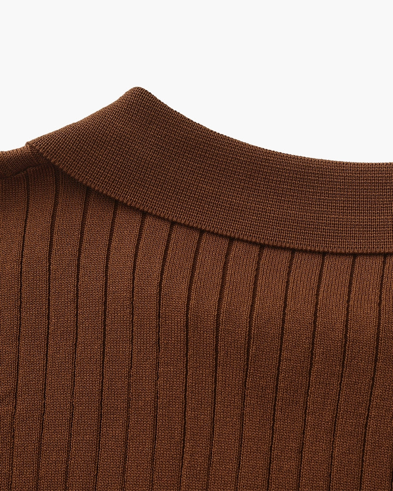 Zoyri | Rib Polo Shirt