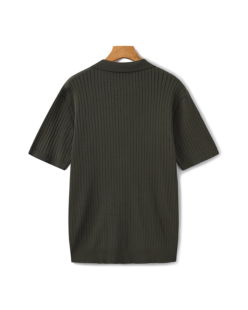 Zoyri | Rib Polo Shirt