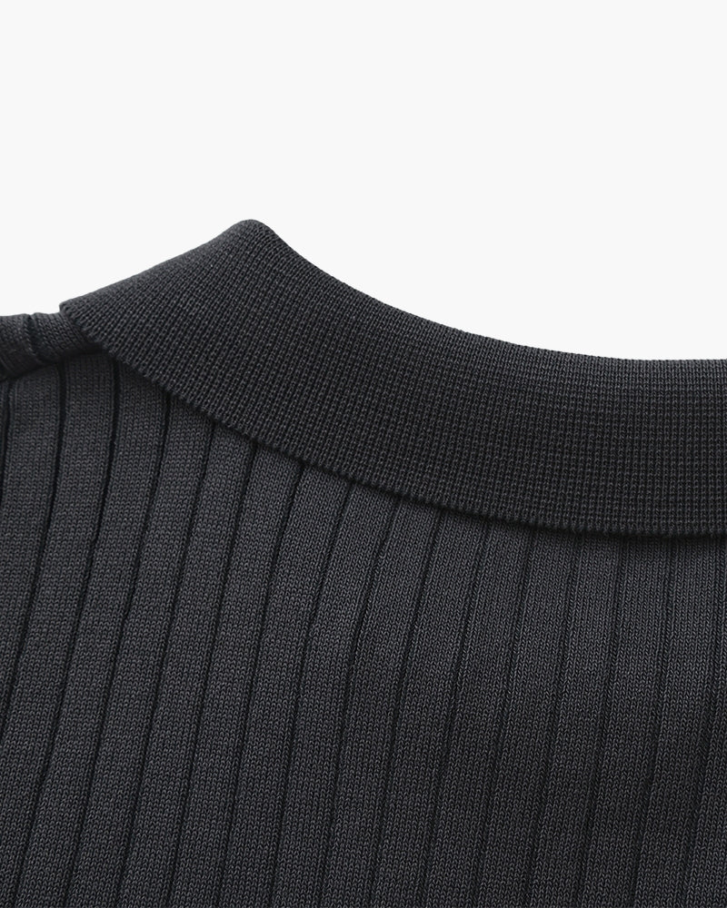 Zoyri | Rib Polo Shirt