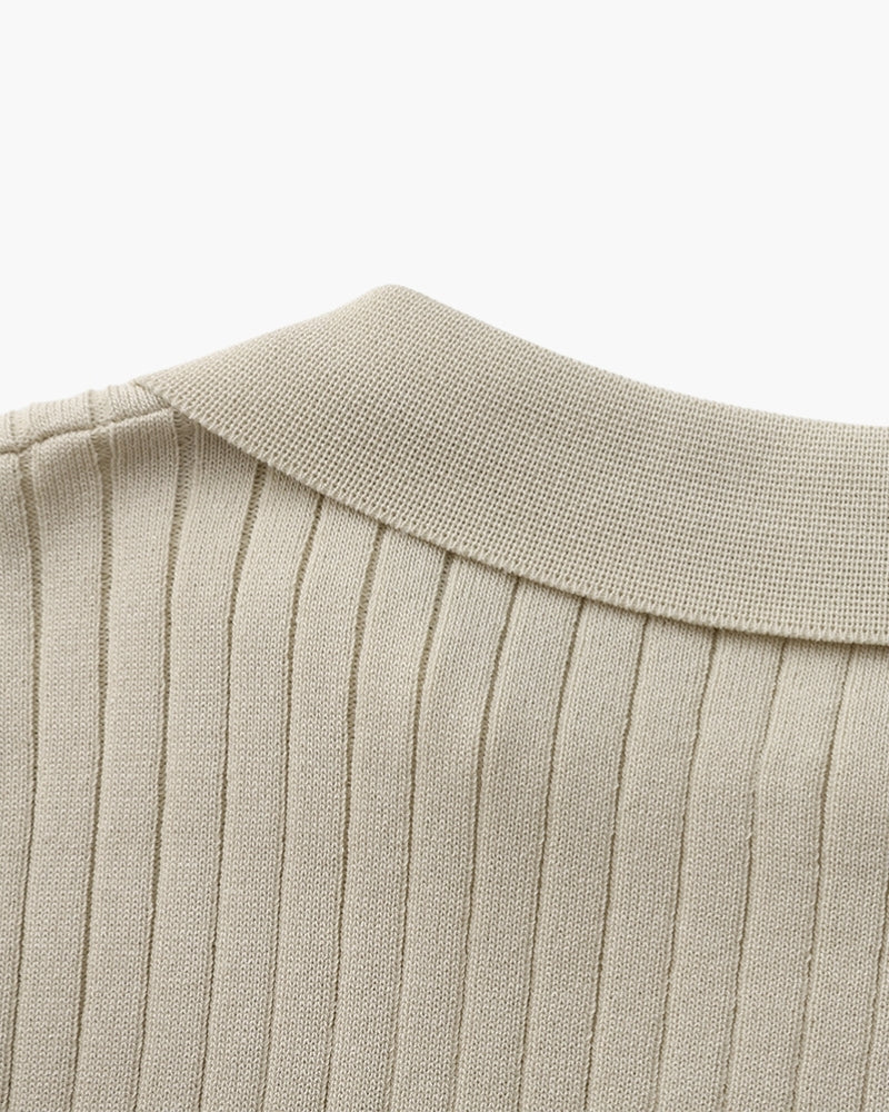 Zoyri | Rib Polo Shirt