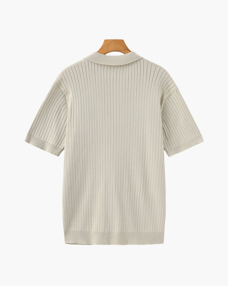 Zoyri | Rib Polo Shirt