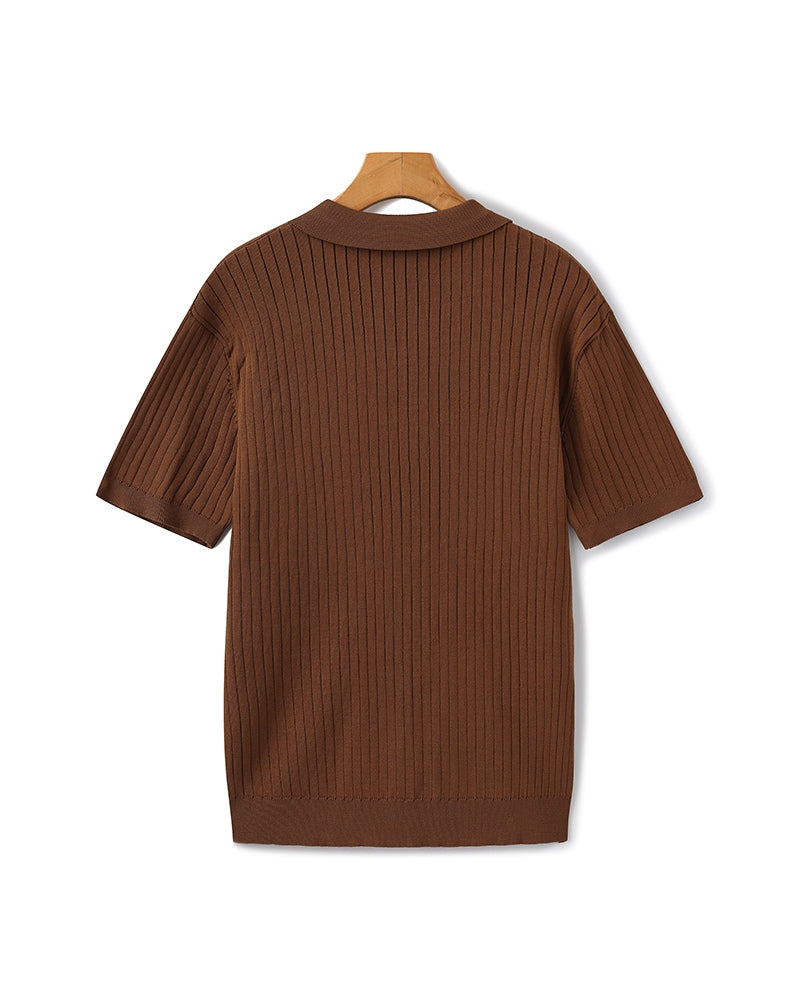 Zoyri | Rib Polo Shirt