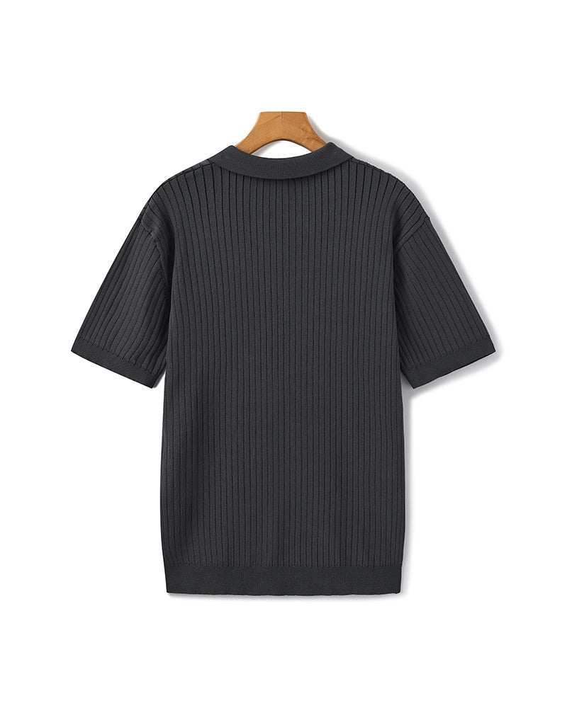 Zoyri | Rib Polo Shirt