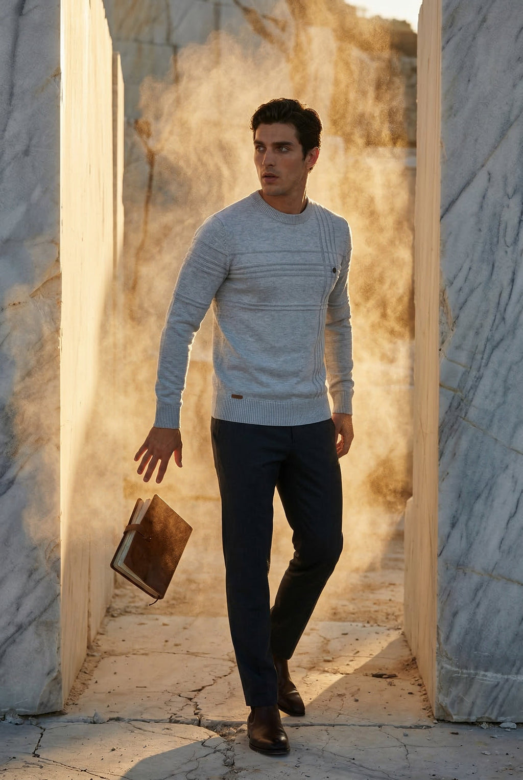 Zoyri | Structured Knit Crew