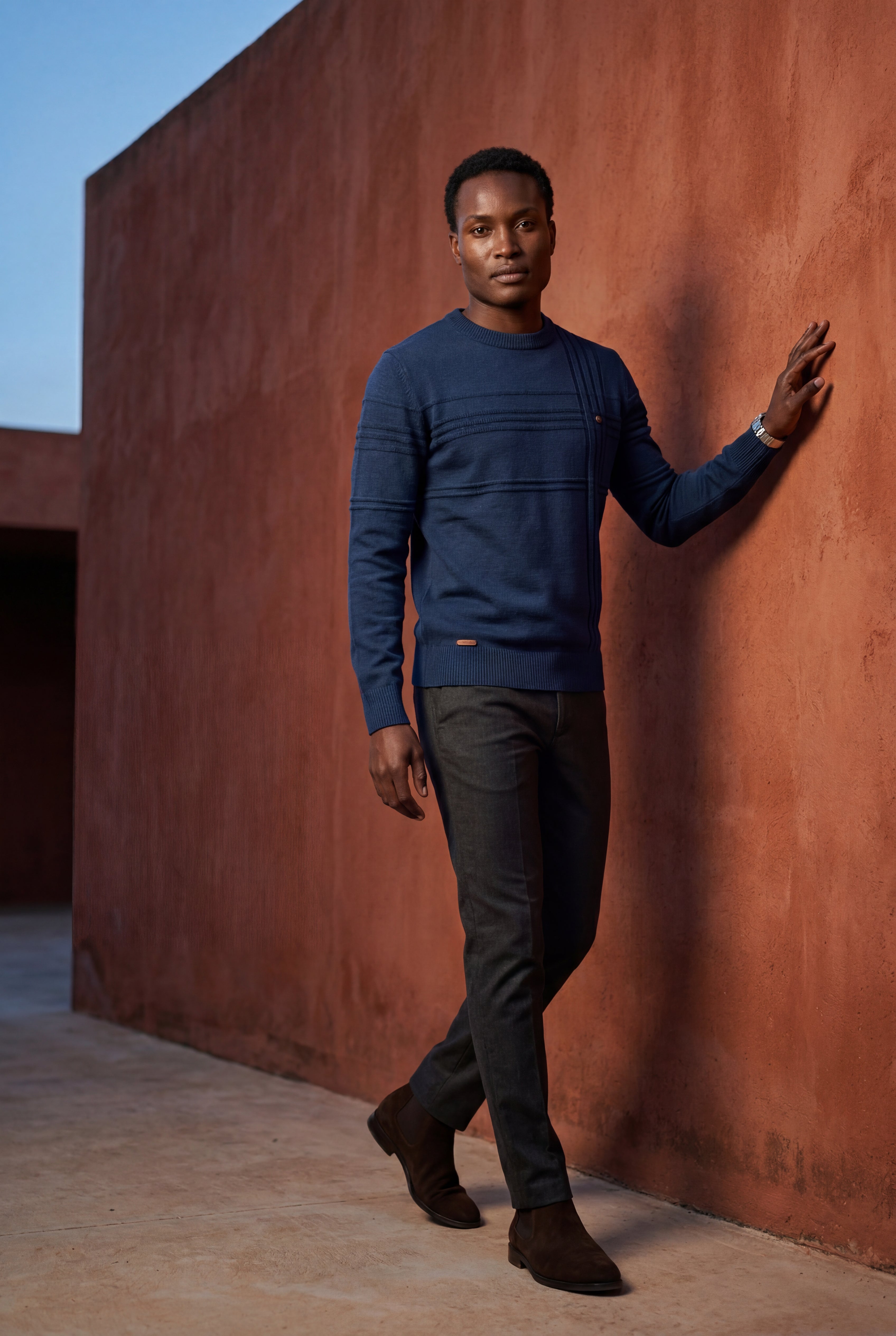Zoyri | Structured Knit Crew