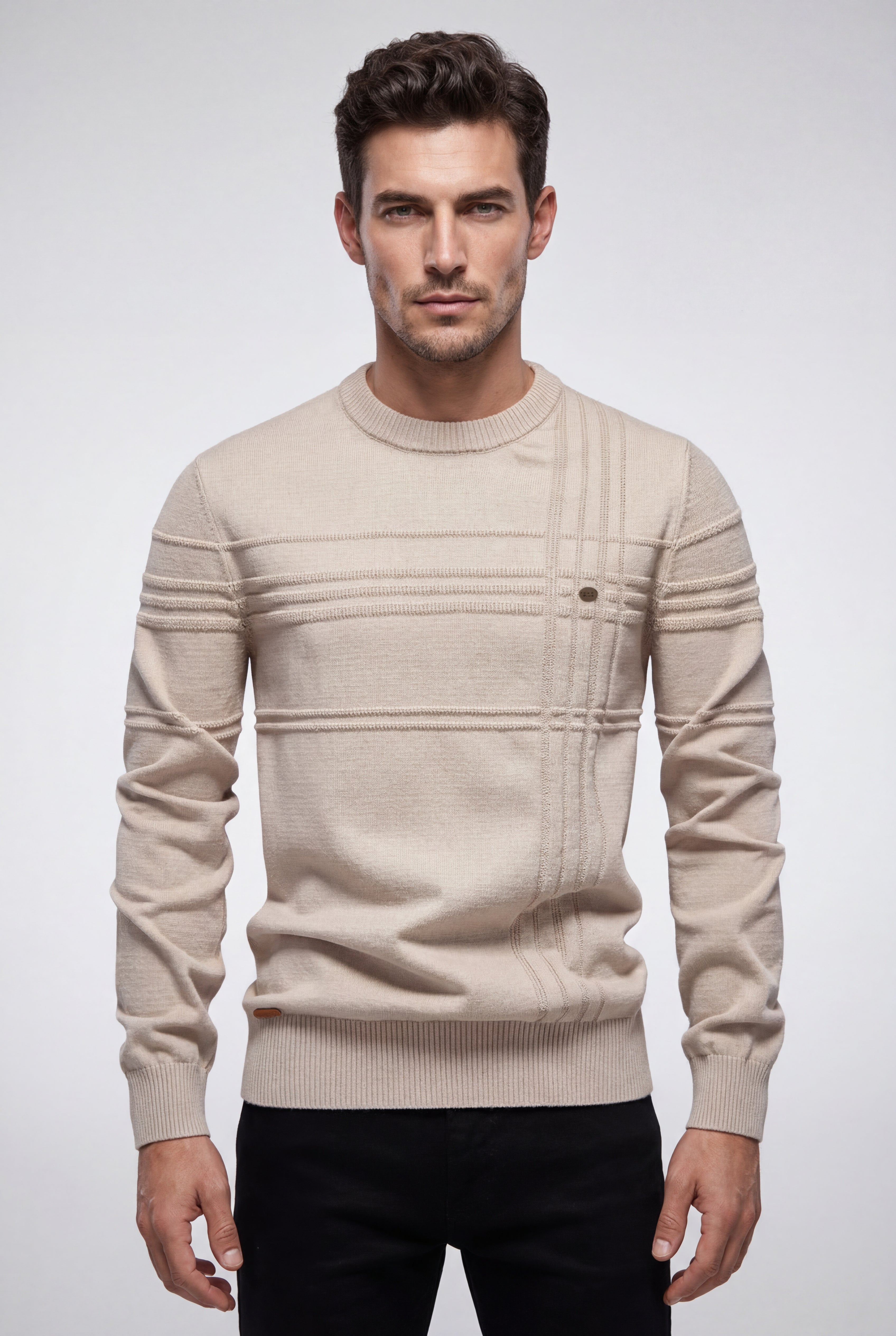 Zoyri | Structured Knit Crew