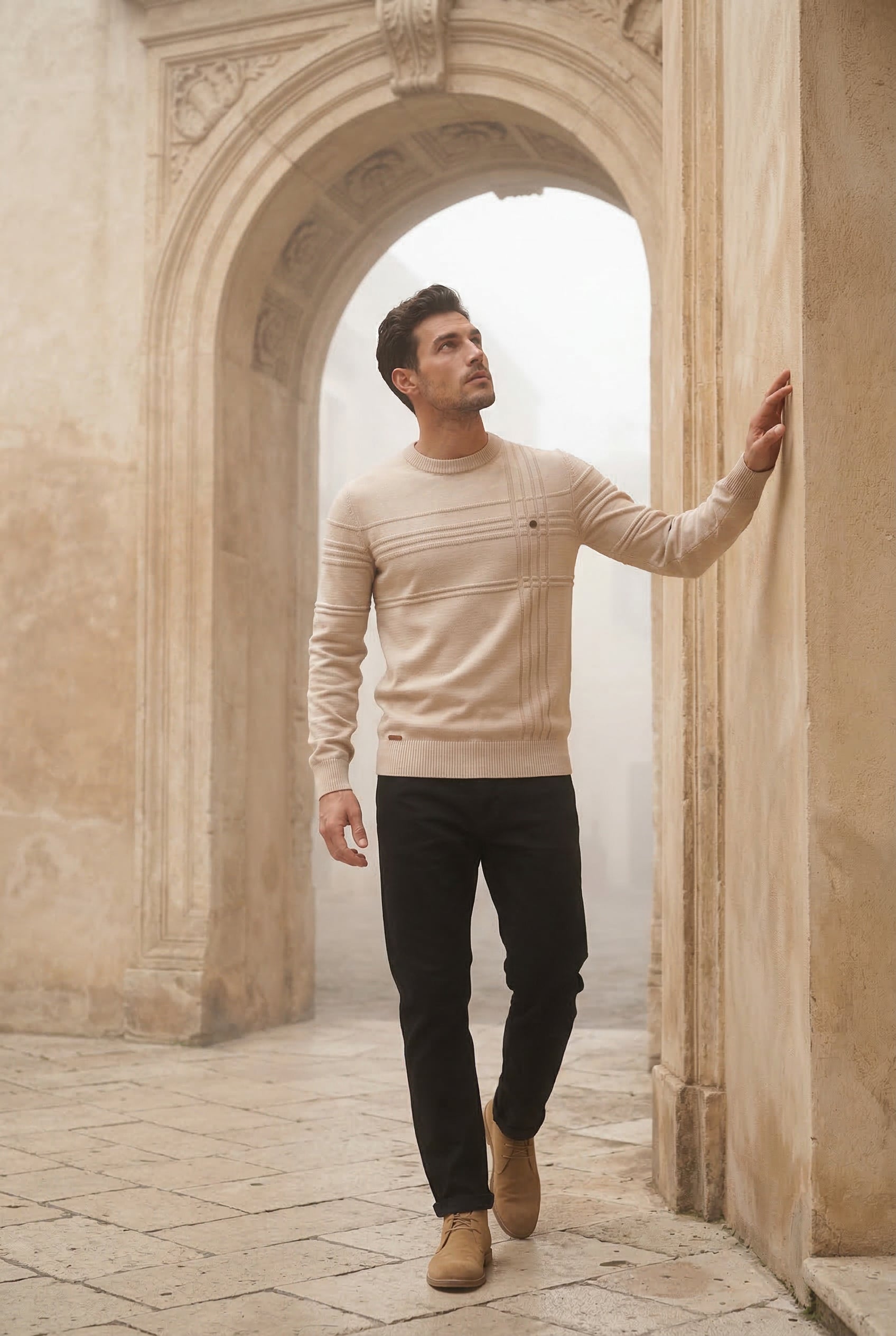Zoyri | Structured Knit Crew