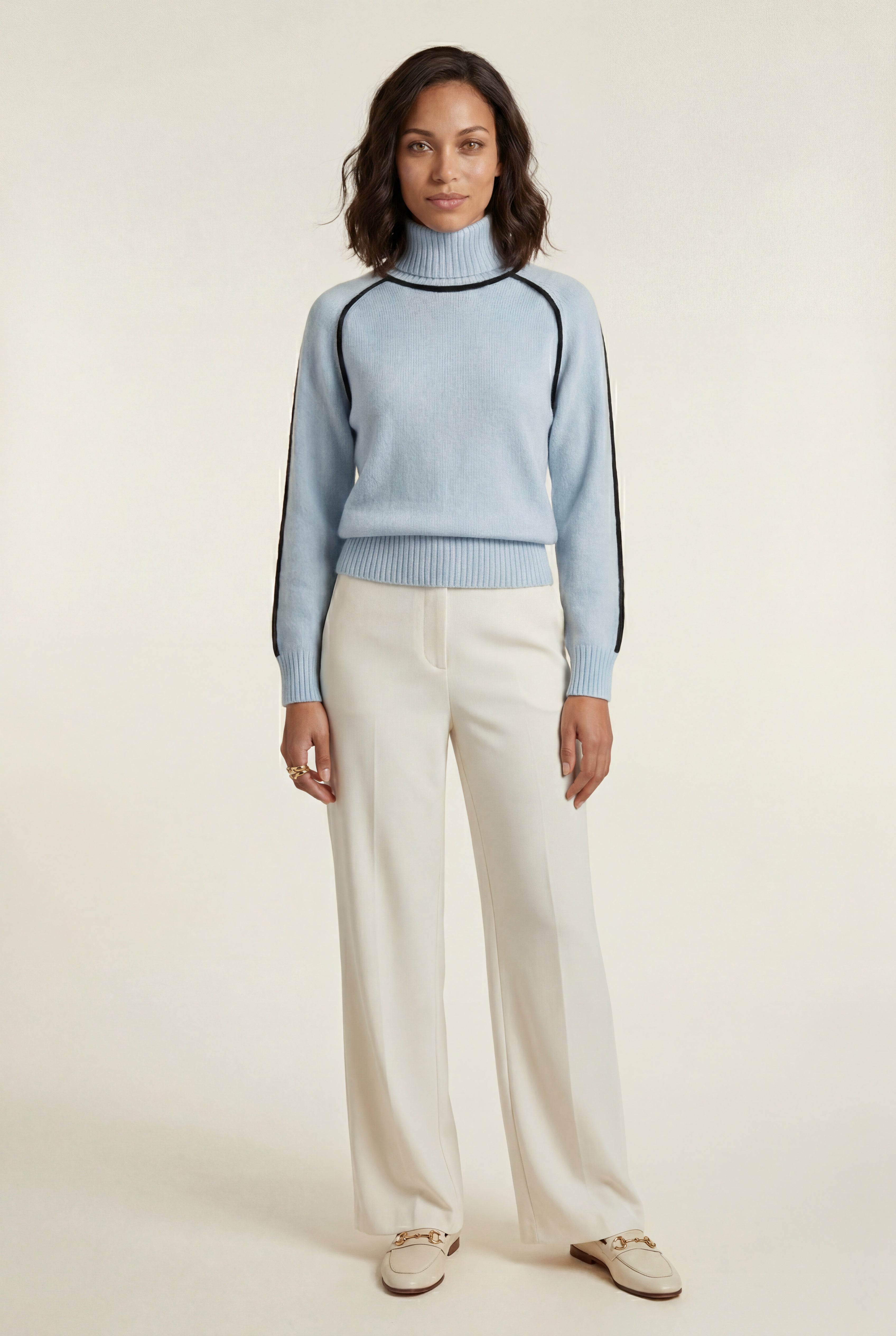 Zoyri | High Neck Knit Sweater