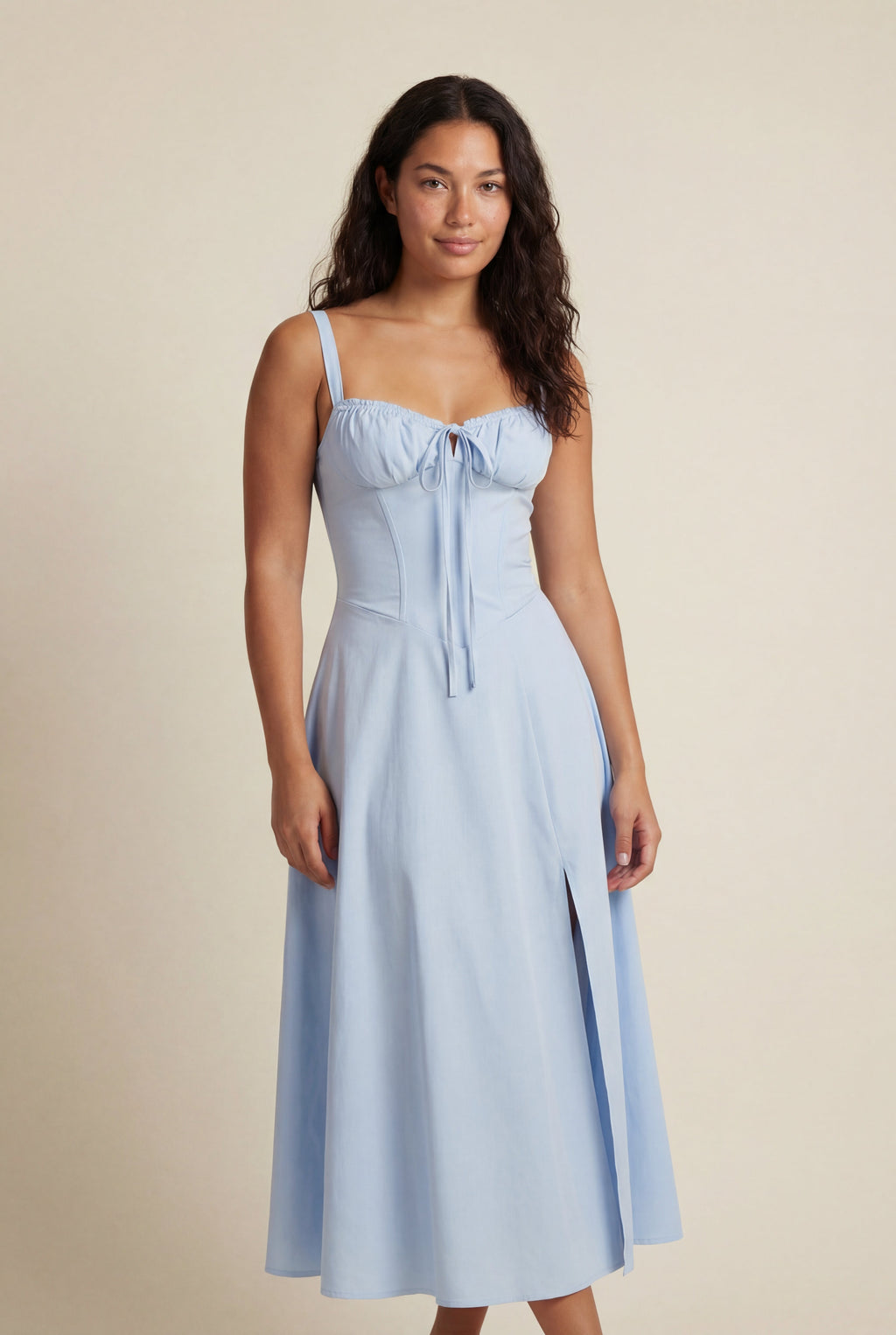Zoyri | Sweetheart Corset Midi Dress