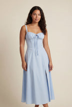 Zoyri | Sweetheart Corset Midi Dress