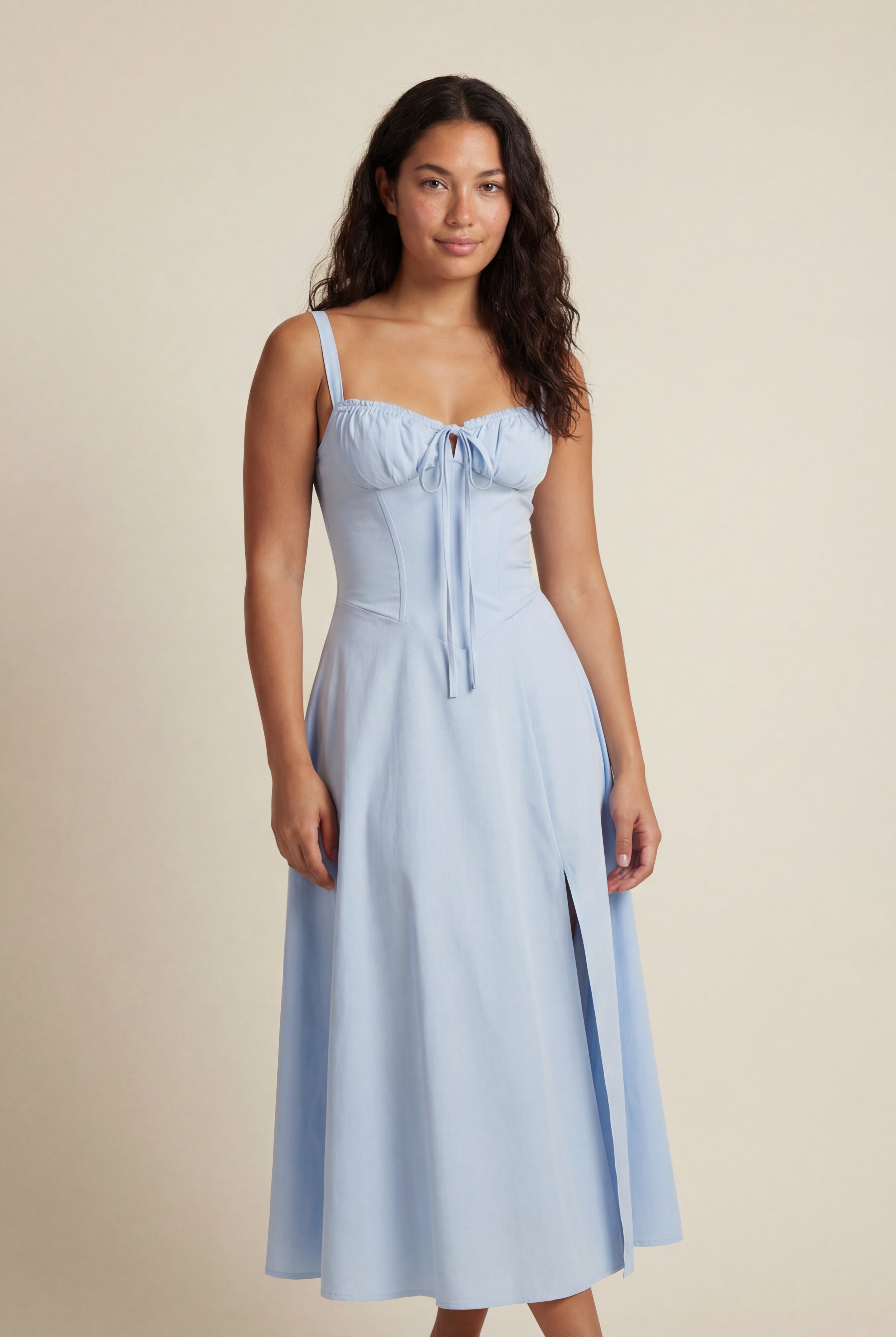 Zoyri | Sweetheart Corset Midi Dress