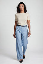Zoyri | Belted Wide-Leg Trousers