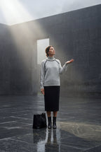 Zoyri | High Neck Knit Sweater