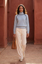 Zoyri | High Neck Knit Sweater