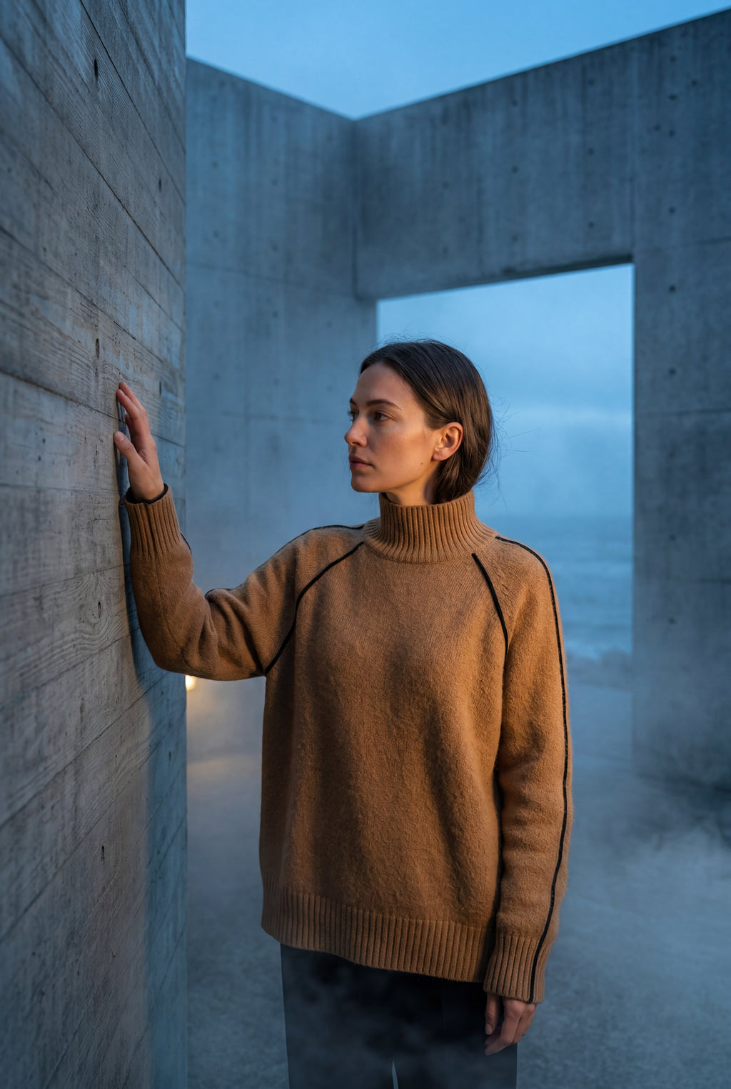 Zoyri | High Neck Knit Sweater