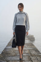 Zoyri | High Neck Knit Sweater