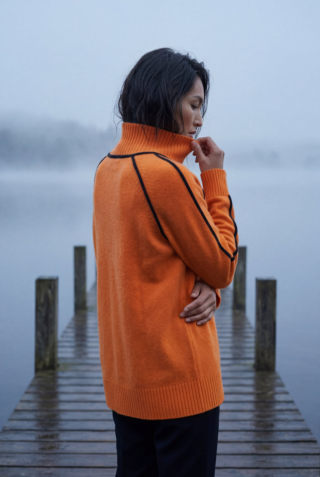 Zoyri | High Neck Knit Sweater