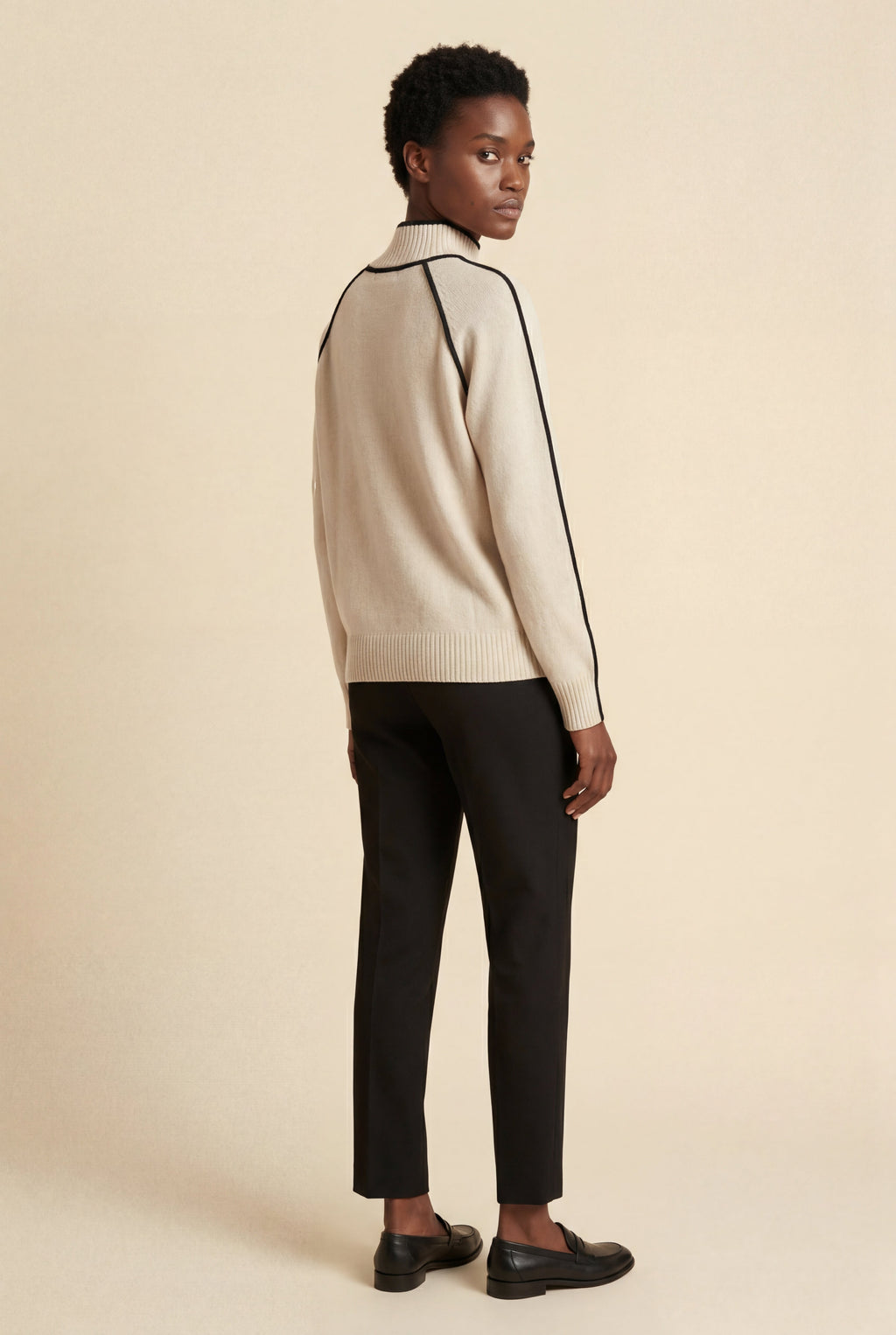 Zoyri | High Neck Knit Sweater