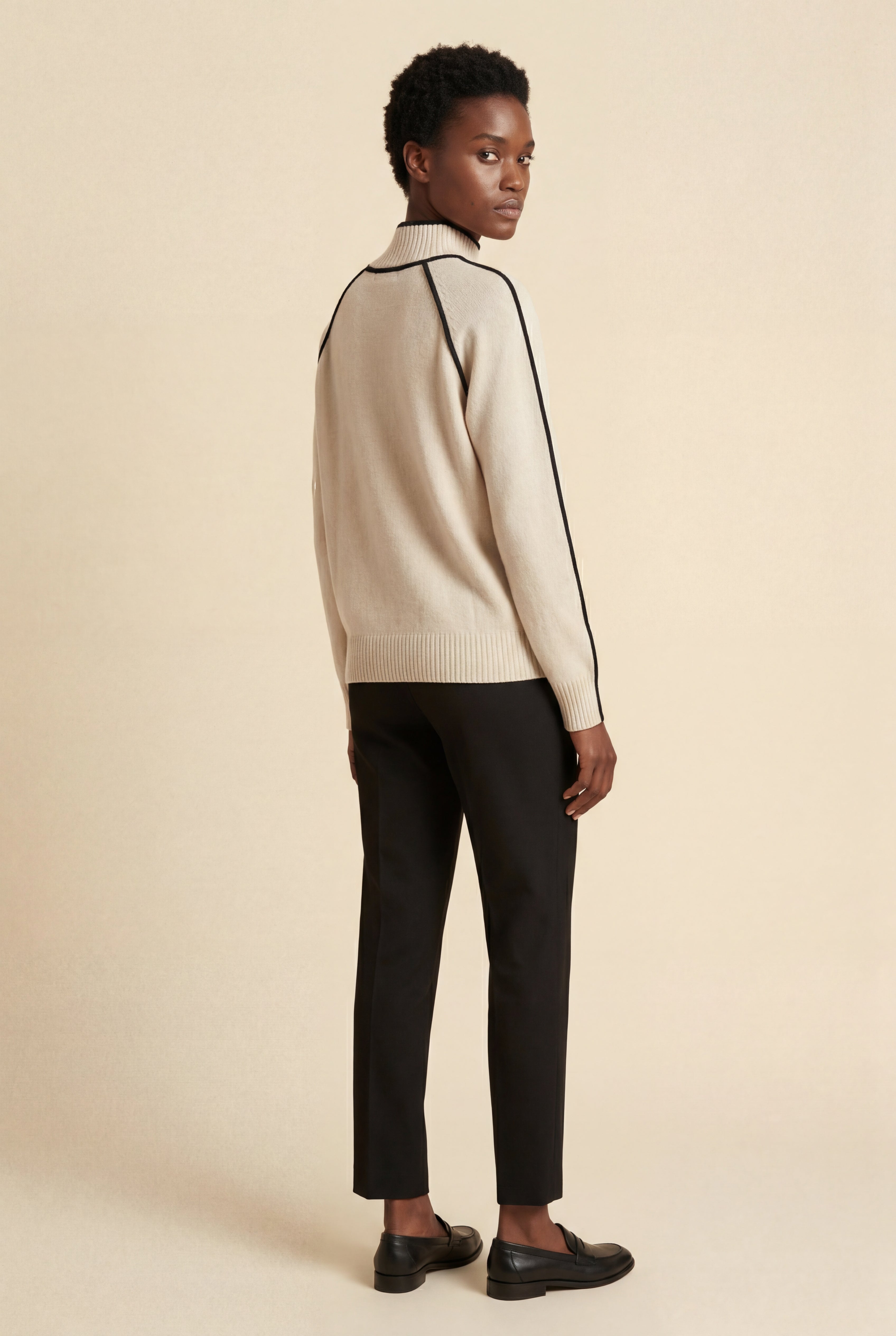 Zoyri | High Neck Knit Sweater