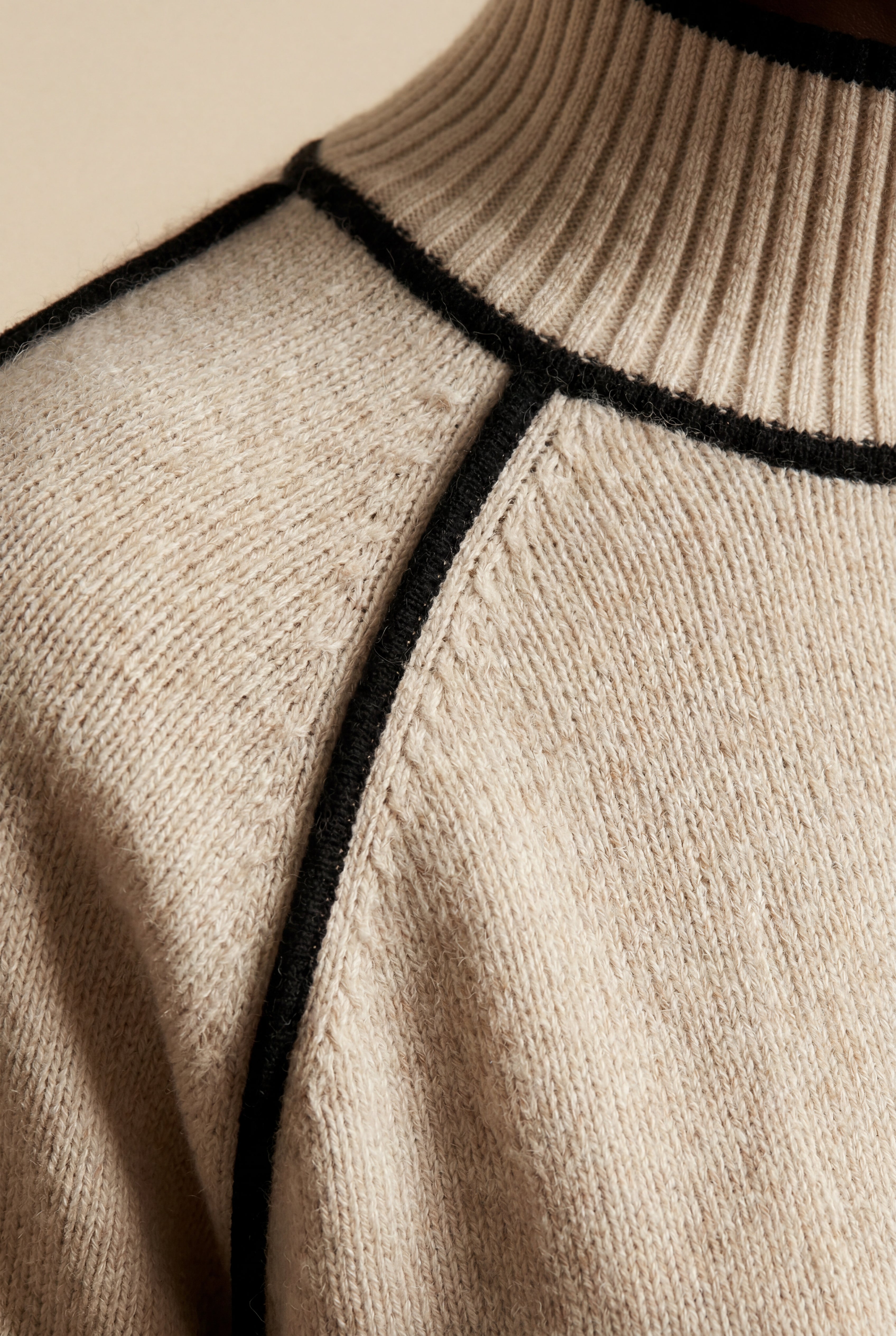 Zoyri | High Neck Knit Sweater
