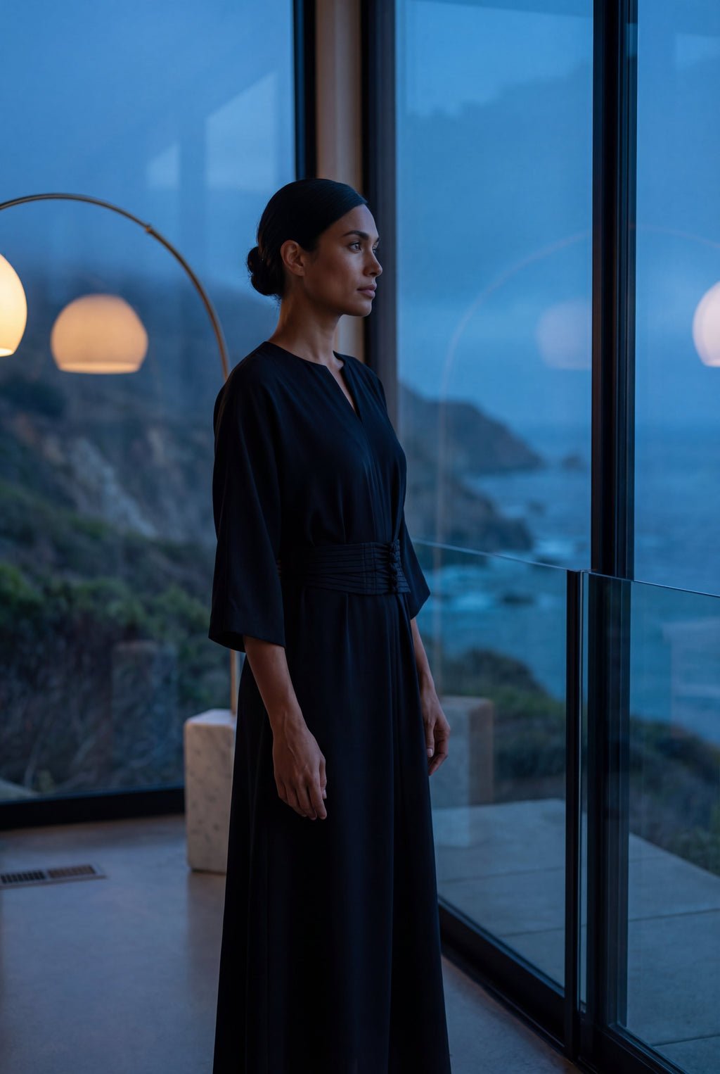 Zoyri | Belted Midi Dress