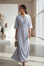 Zoyri | Belted Midi Dress