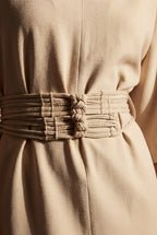 Zoyri | Belted Midi Dress