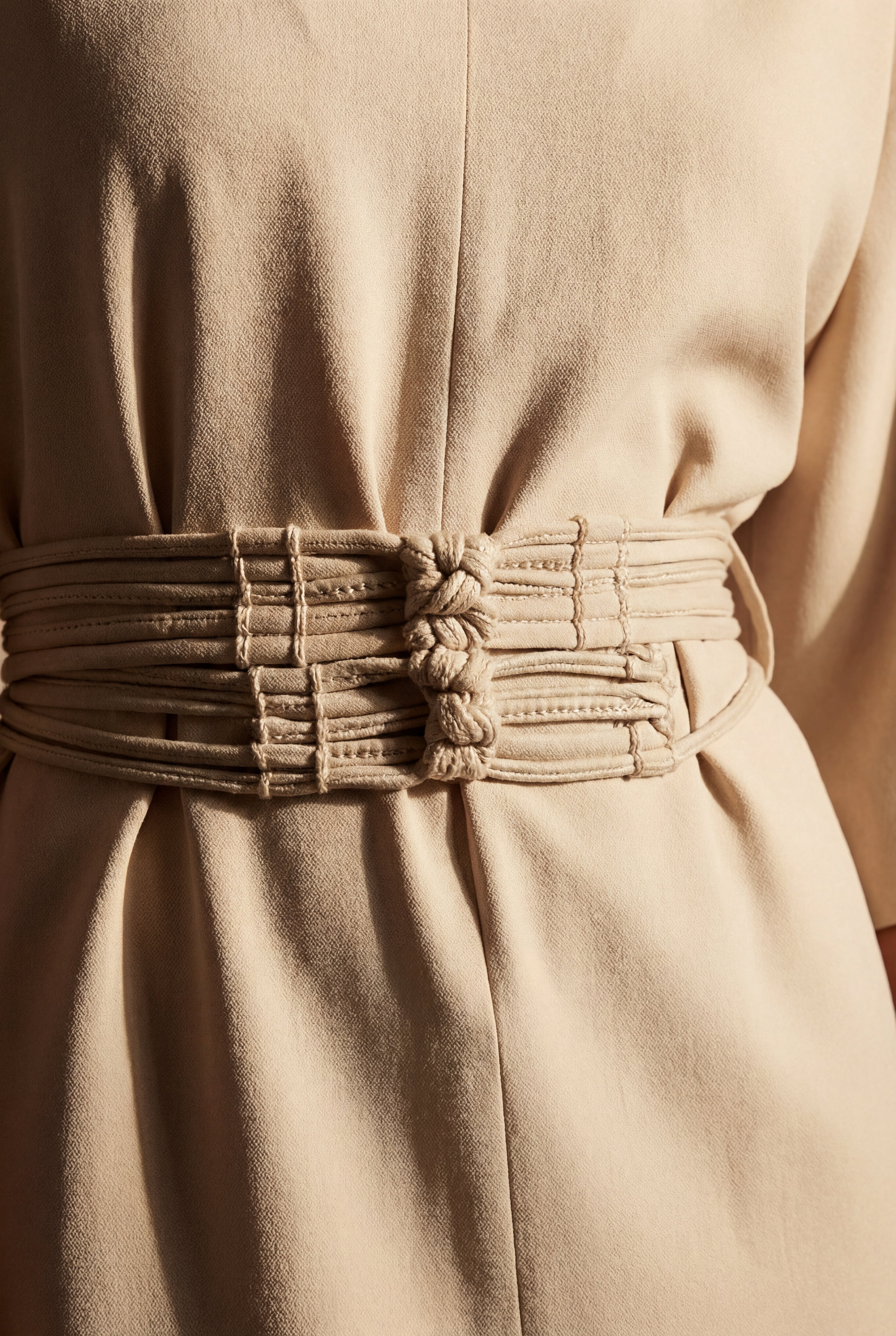 Zoyri | Belted Midi Dress