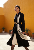 Zoyri | Scarf Trench Coat