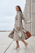 Zoyri | Scarf Trench Coat