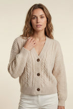 Zoyri | Cable Knit Cardigan