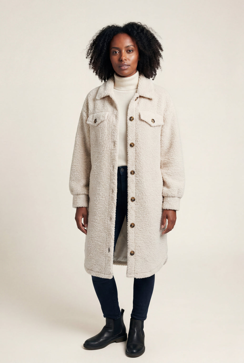 Zoyri | Long Teddy Coat