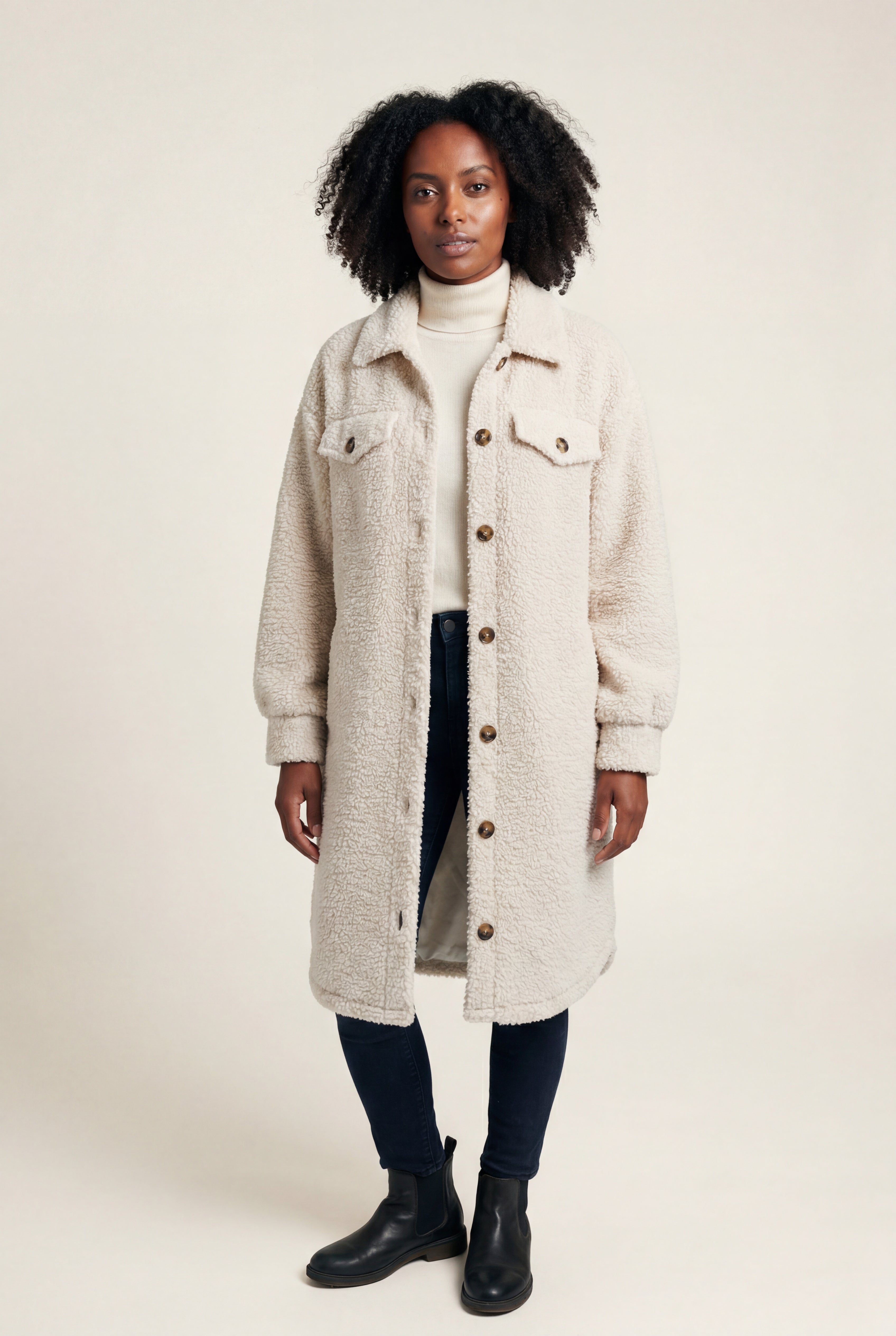 Zoyri | Long Teddy Coat