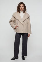 Zoyri | Double-Breasted Short Coat