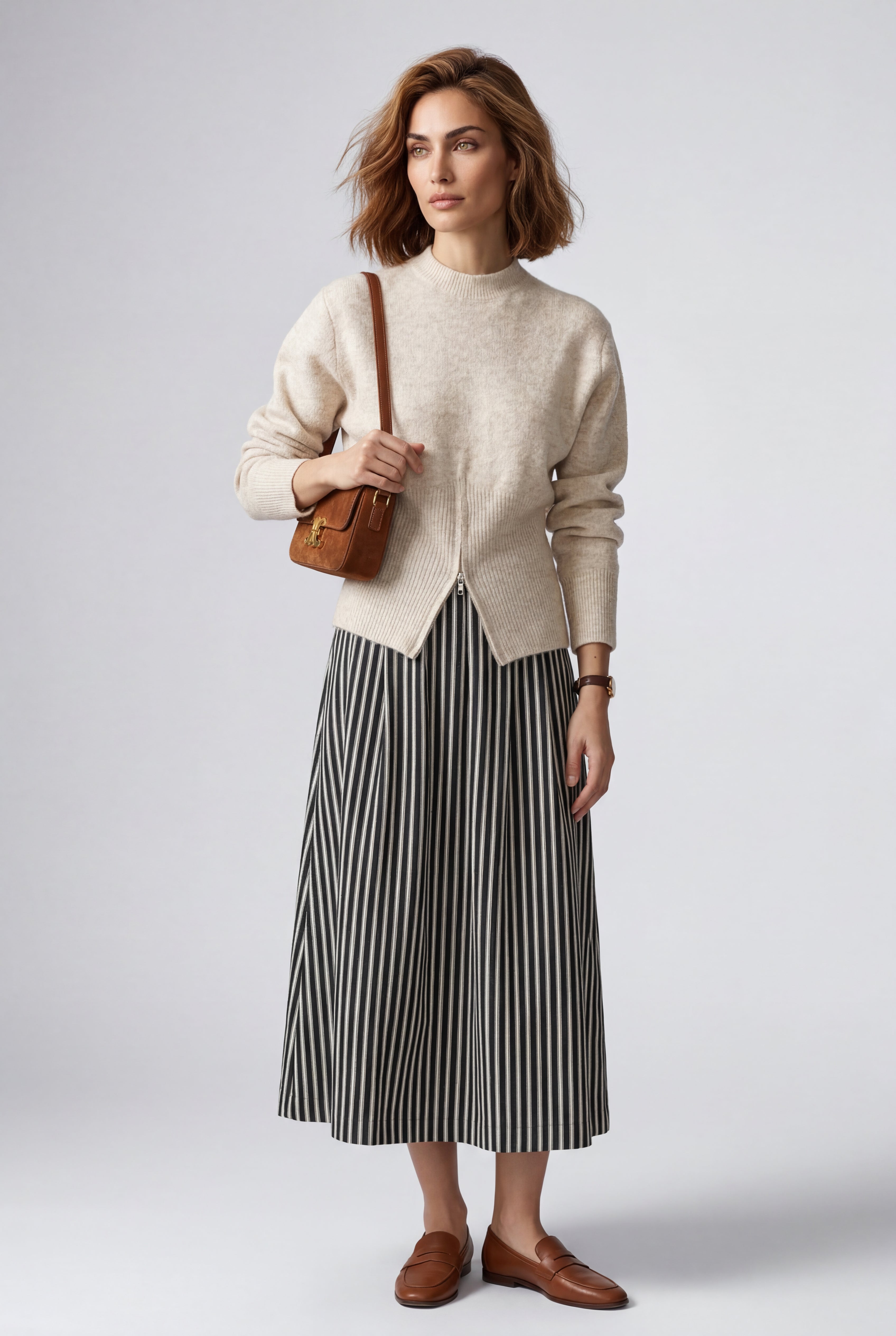 Zoyri | Half Zip Knit Sweater