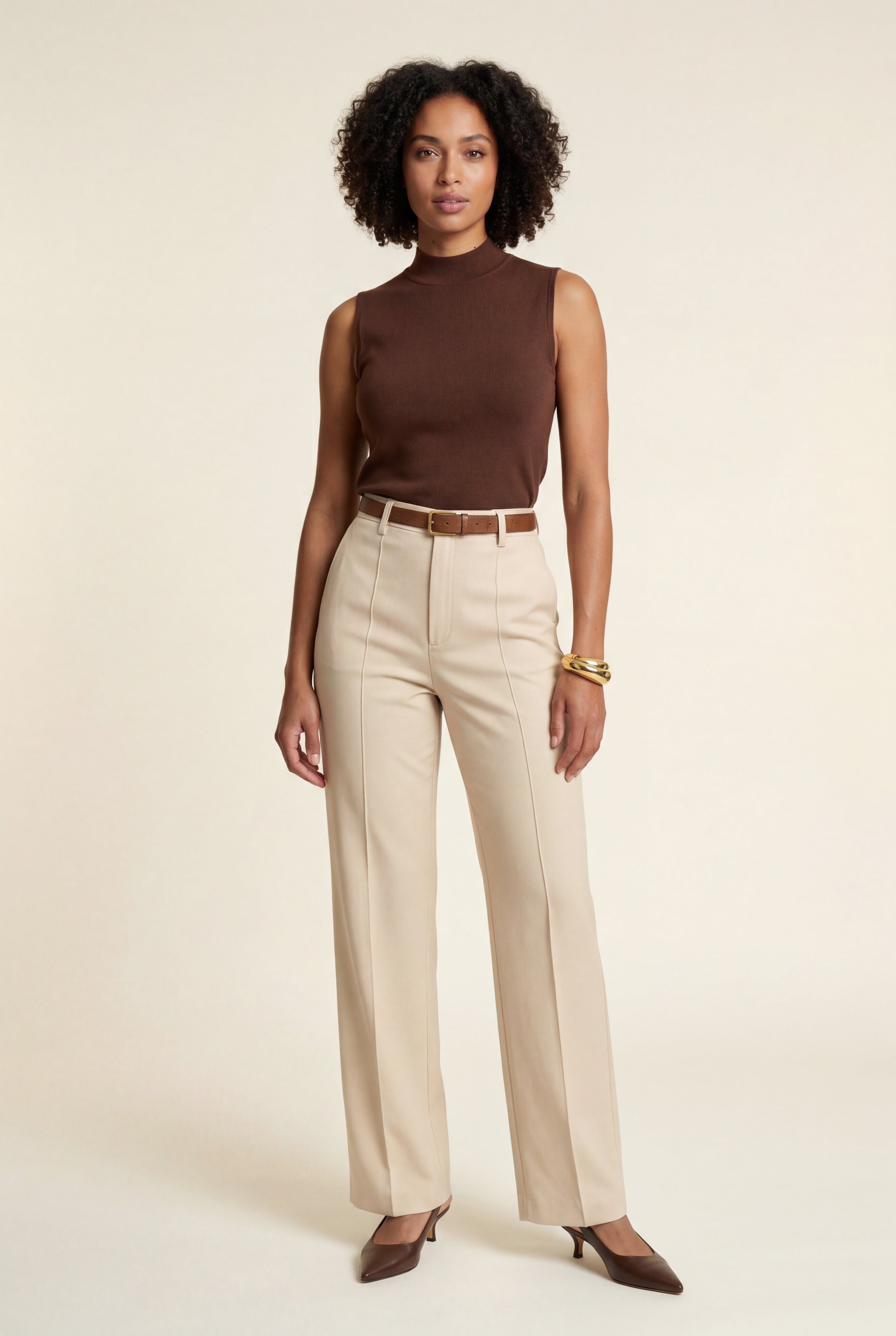 Zoyri | Tailored Straight-Leg Pants