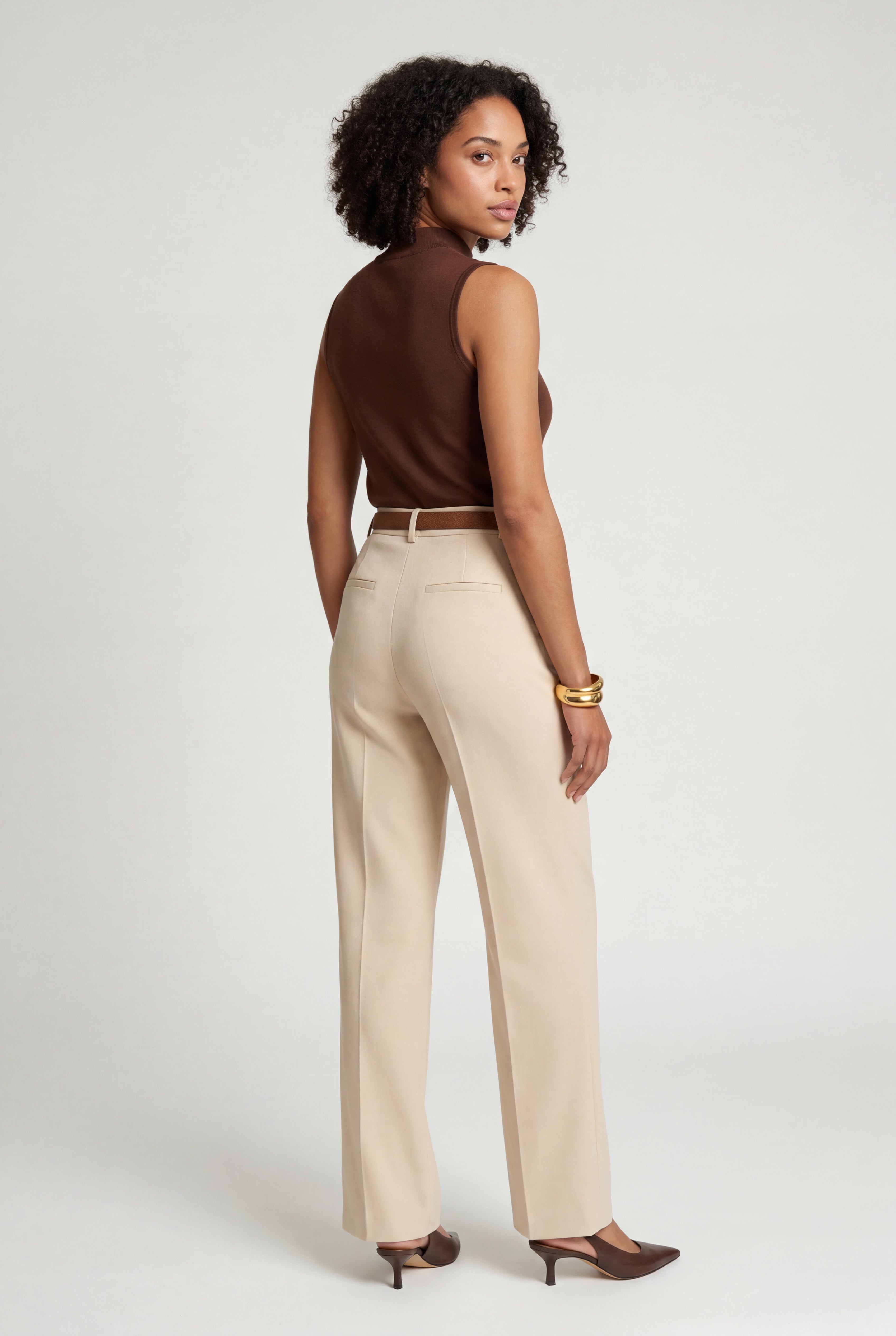 Zoyri | Tailored Straight-Leg Pants