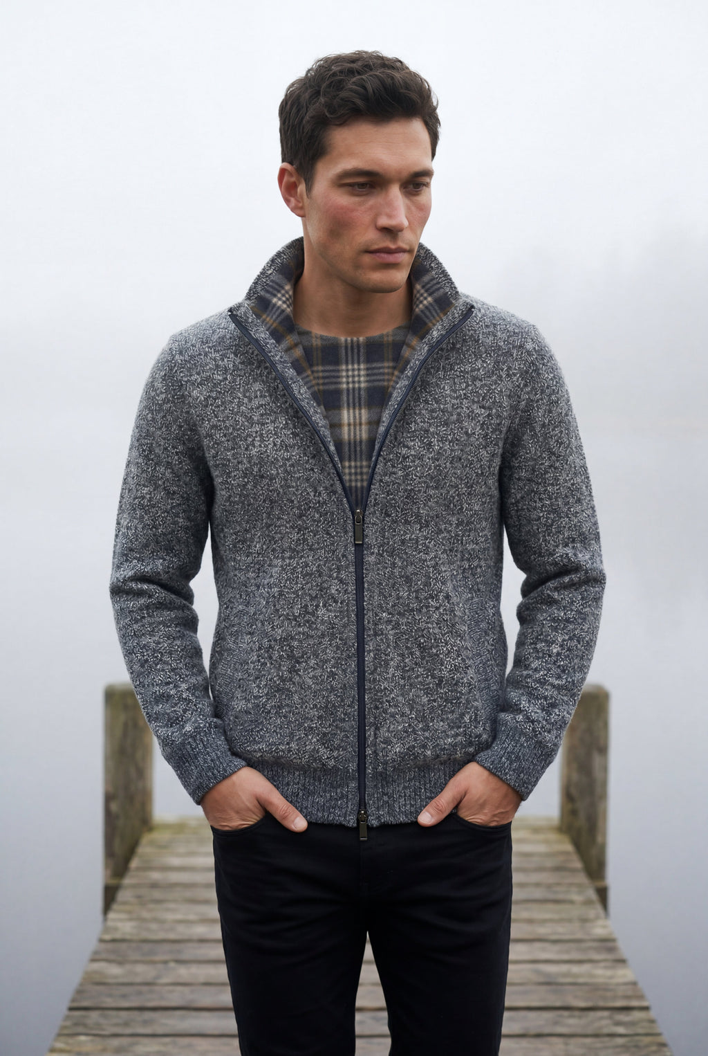 Zoyri | Zip Knit Cardigan