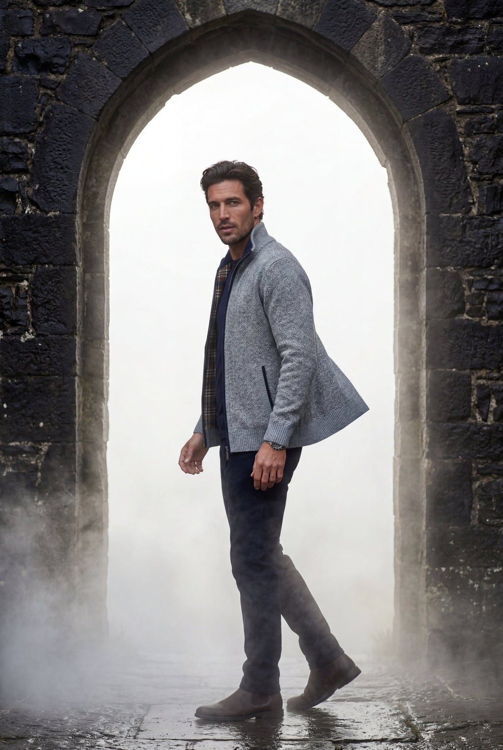 Zoyri | Zip Knit Cardigan