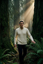 Zoyri | Cable Half-Zip Sweater