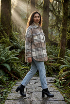 Zoyri | Plaid Shirt Coat
