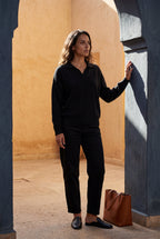 Zoyri | Collared Lounge Set