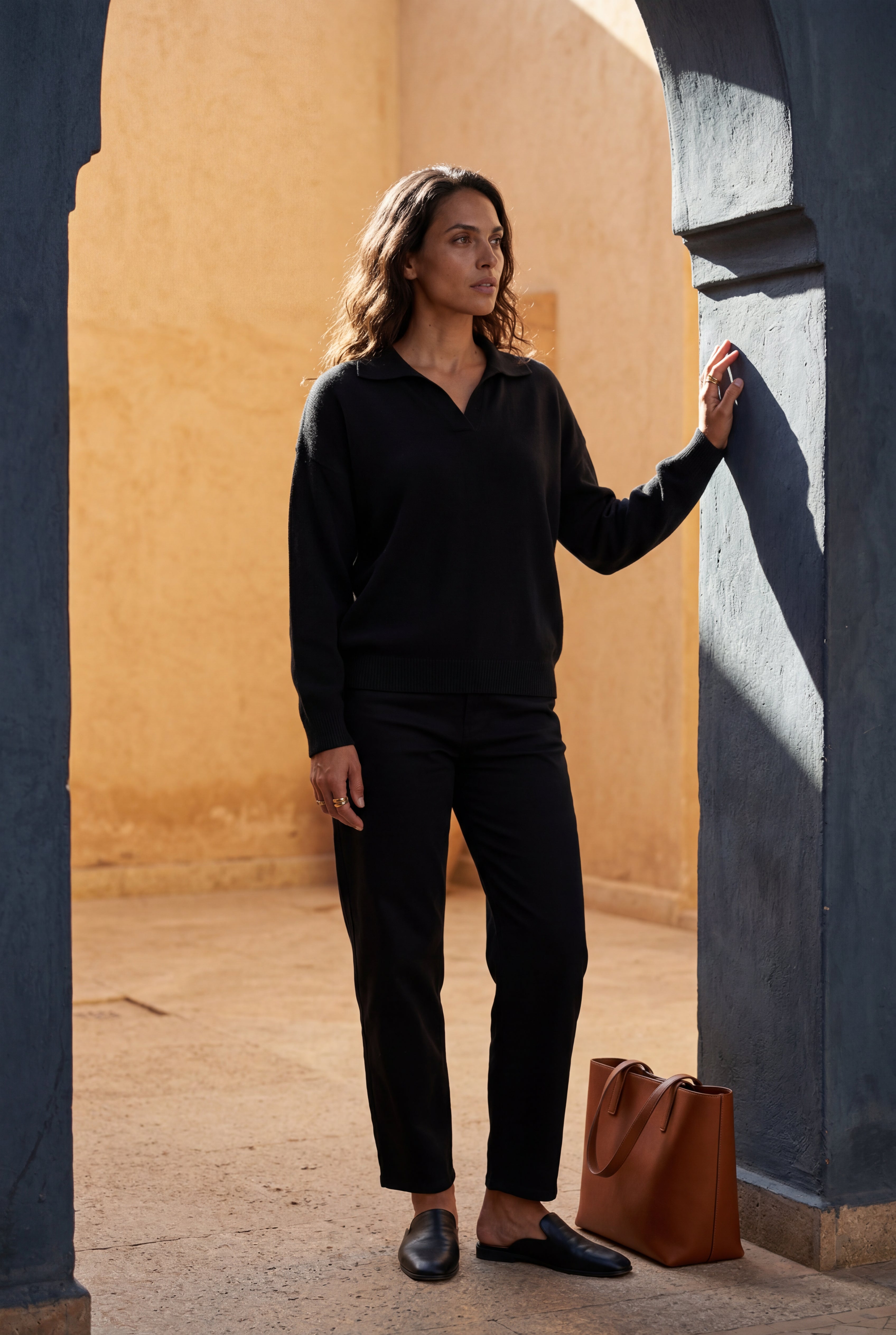 Zoyri | Collared Lounge Set