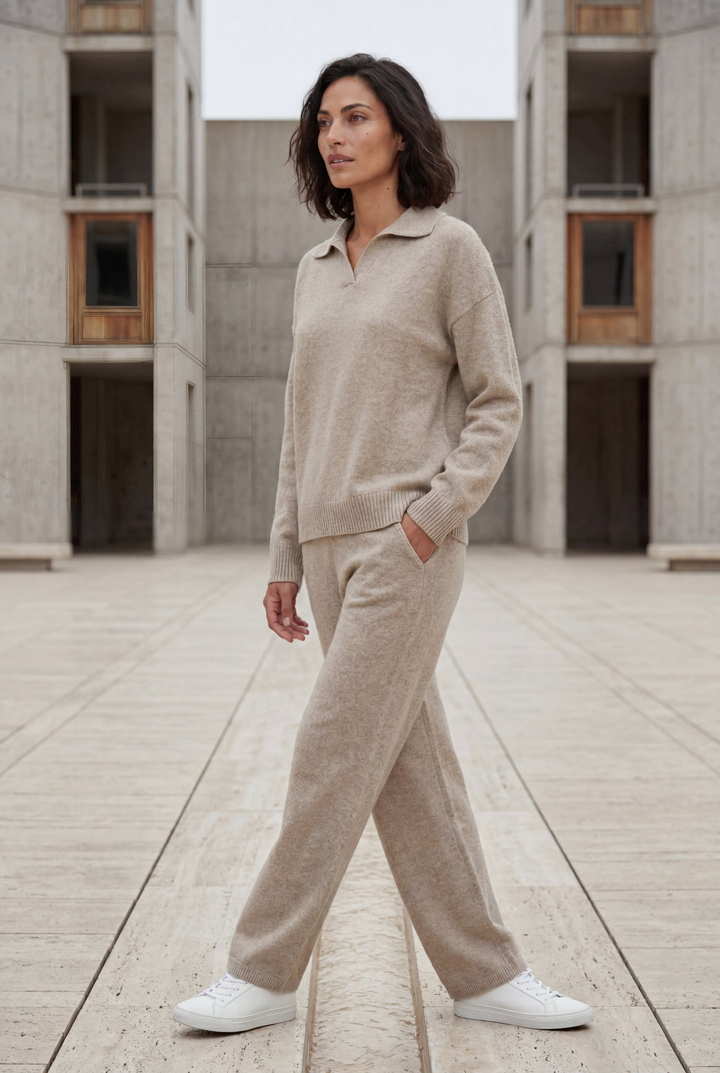 Zoyri | Collared Lounge Set
