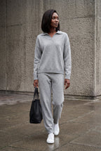 Zoyri | Collared Lounge Set