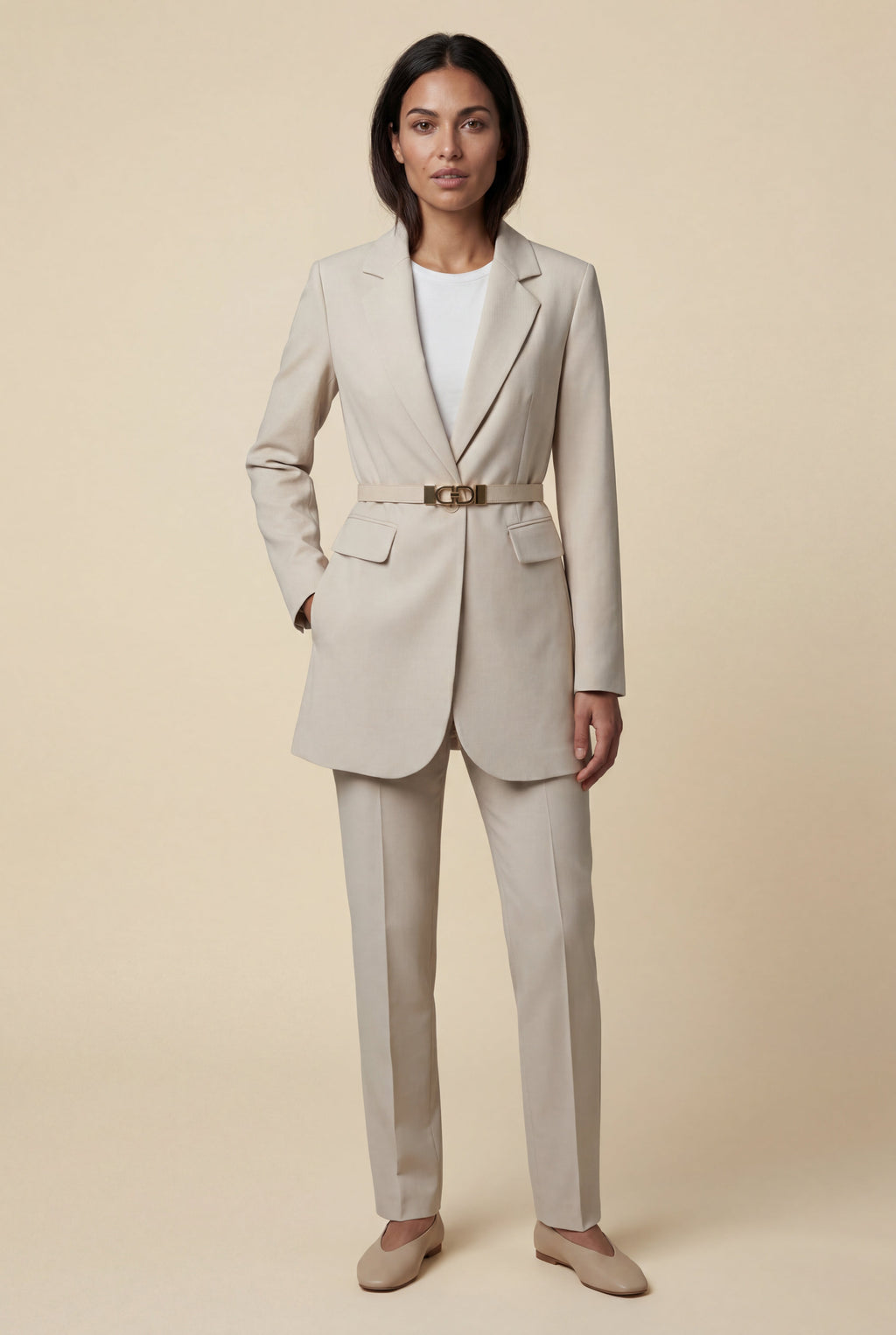 Zoyri | Belted Blazer Dress